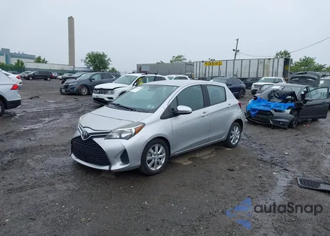 2017 Toyota Yaris Le из США, поврежденный, VIN VNKKTUD3XHA078259